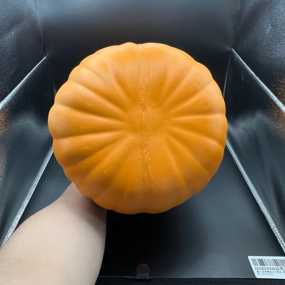 Large Faux Foam Pumpkin Fall Decor Orange Decorative Autumn Halloween